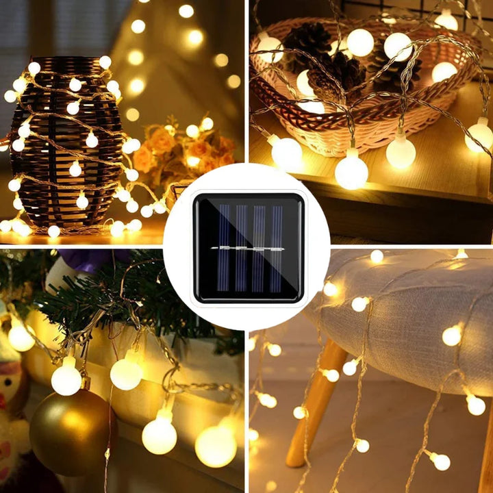 Outdoor Solar Fairy Light String for Garden Decoration