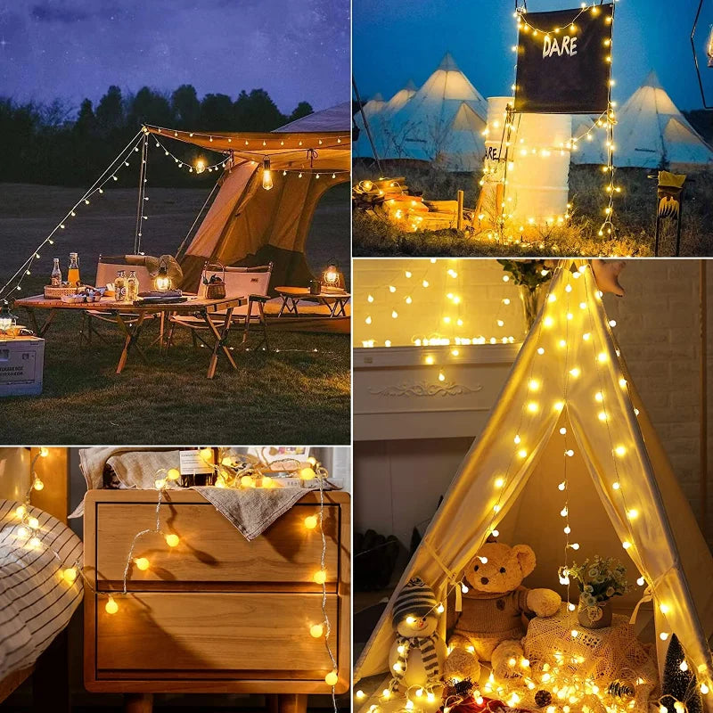 Outdoor Solar Fairy Lights – Ideal for Garden Decoration