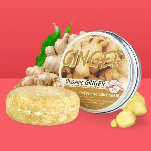 Revitalizing Ginger Essence Hair Renewal Shampoo Bar