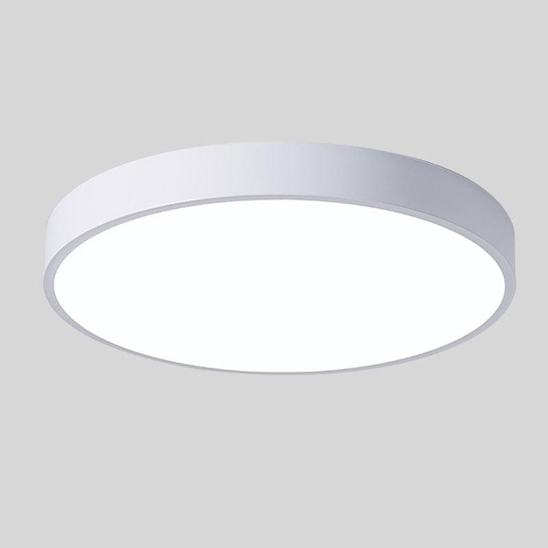 Nordic Glow – Round Wooden LED Ceiling Fixture