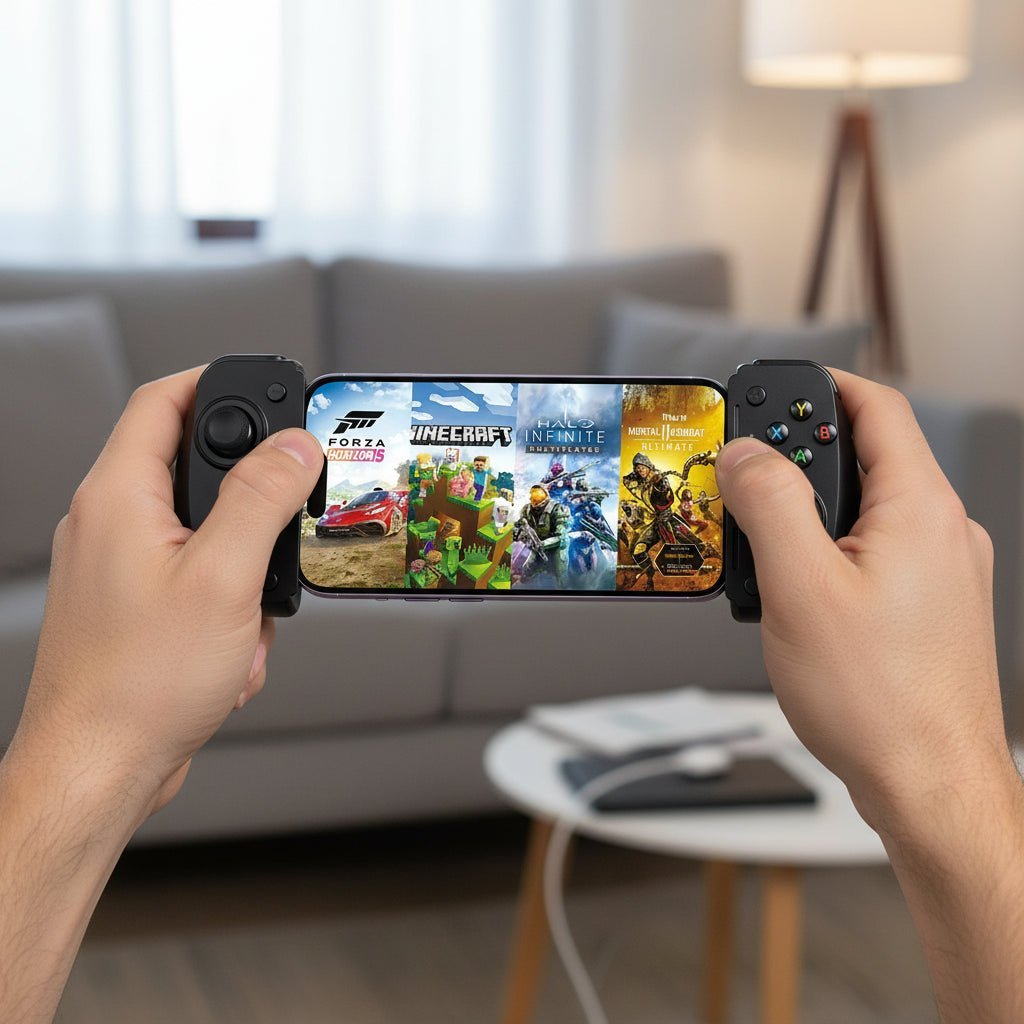 Versatile Gaming Controller with Precision Triggers and Comfort Grip