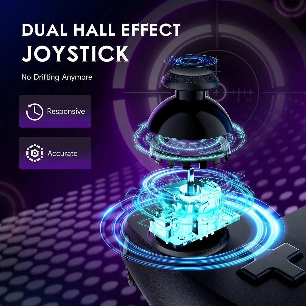 Versatile Gaming Controller with Precision Triggers and Comfort Grip