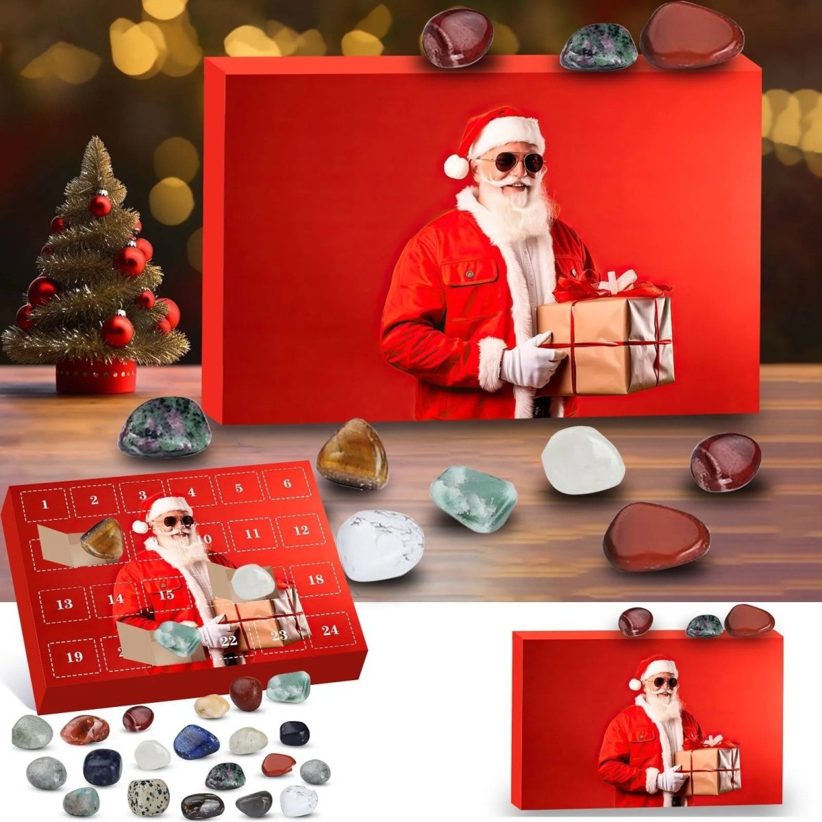 Radiant Gemstone Countdown Calendar 2025 with Enchanting Surprises