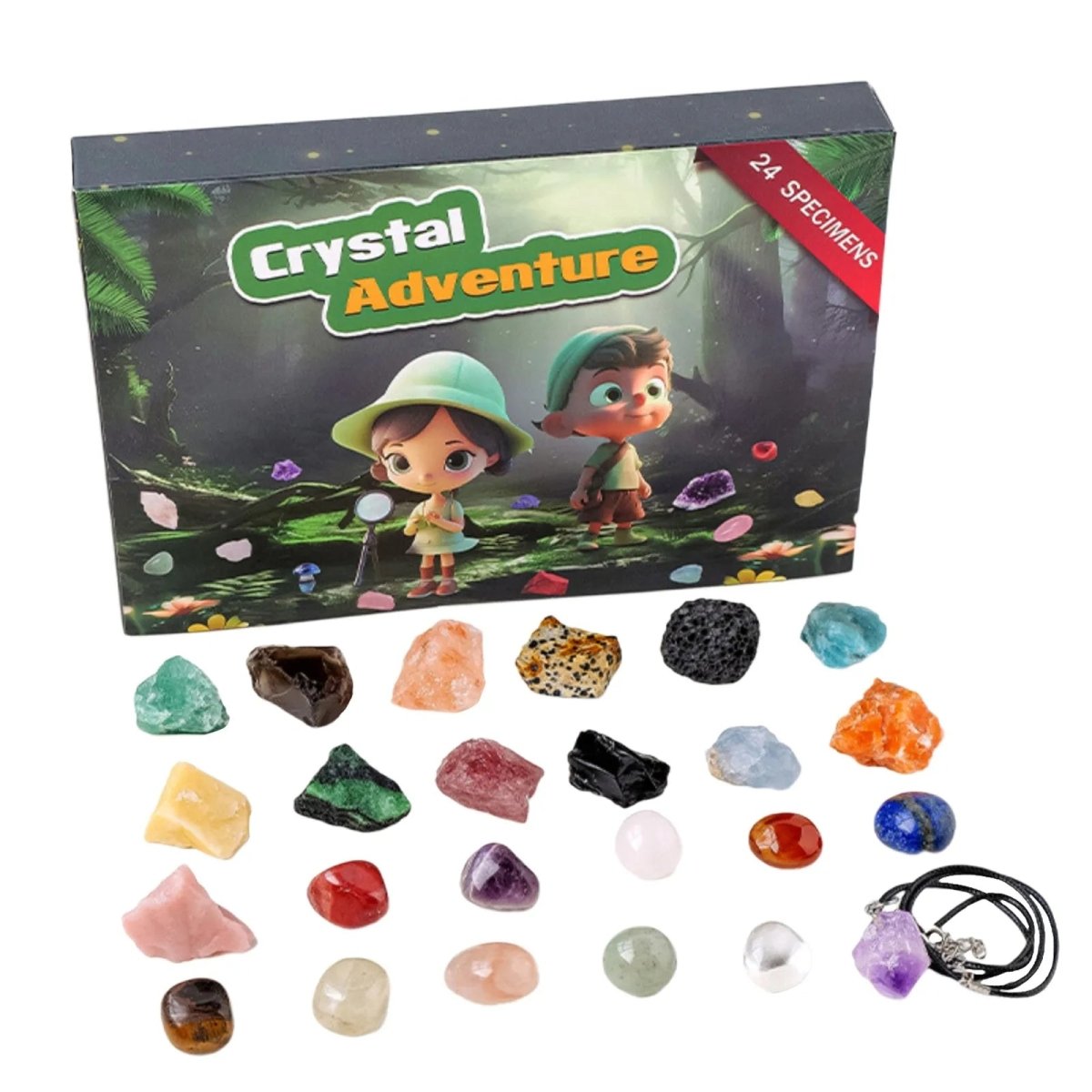 Radiant Gemstone Countdown Calendar 2025 with Enchanting Surprises