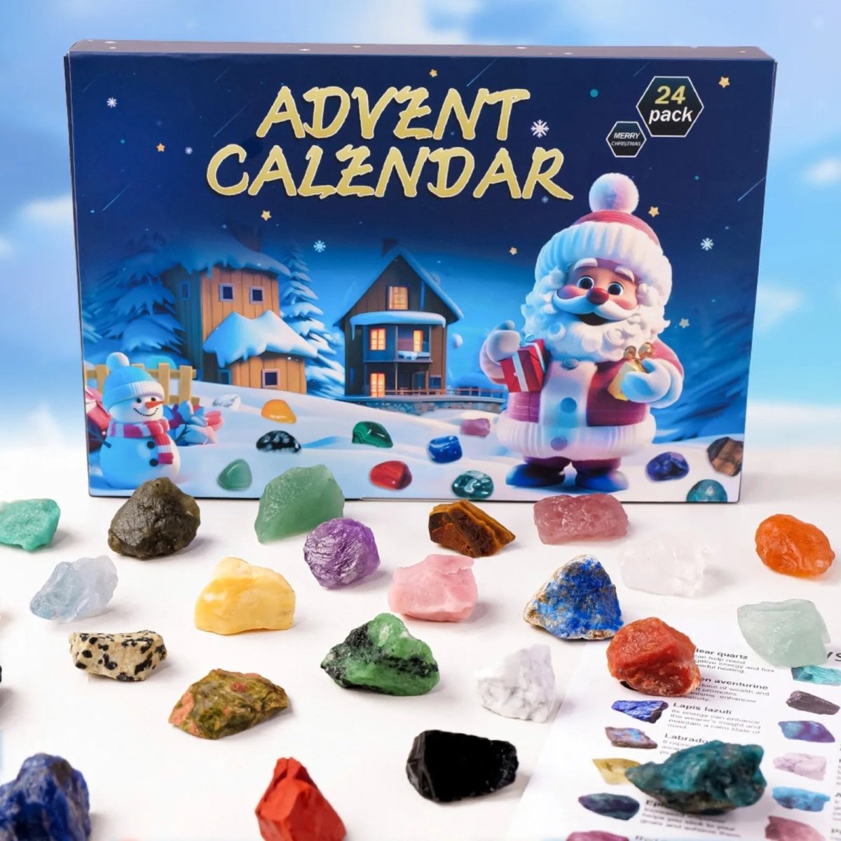 Radiant Gemstone Countdown Calendar 2025 with Enchanting Surprises