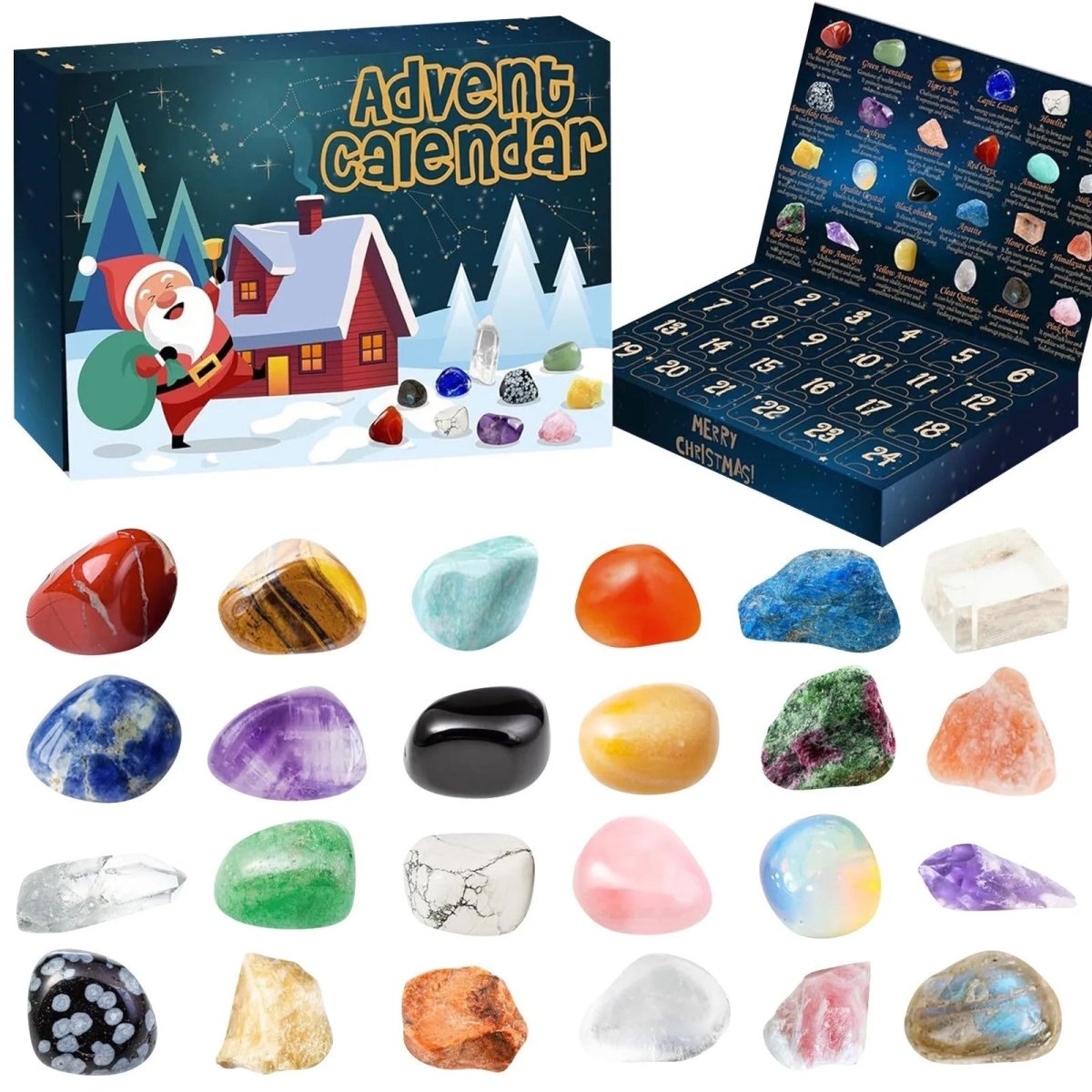 Radiant Gemstone Countdown Calendar 2025 with Enchanting Surprises
