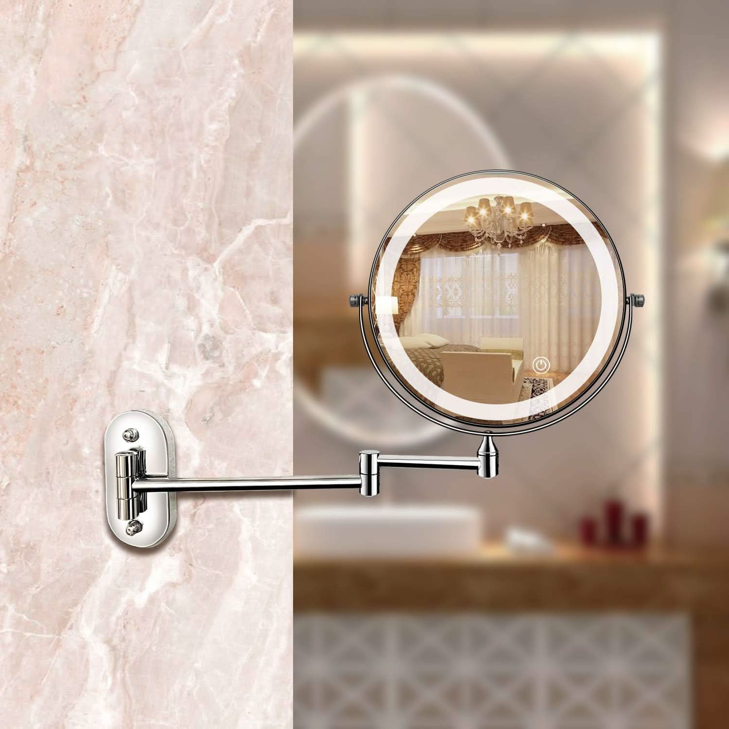 IllumiGlow Magnifying LED Vanity Mirror for Flawless Makeup