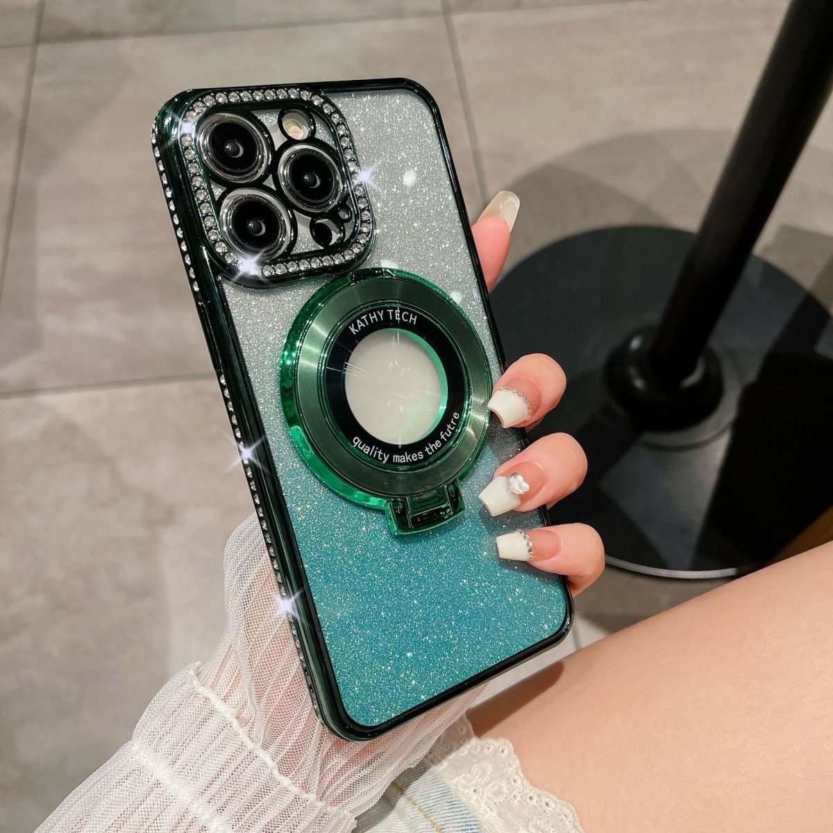 DazzleMount Magnetic Phone Holder with 360° Rotation