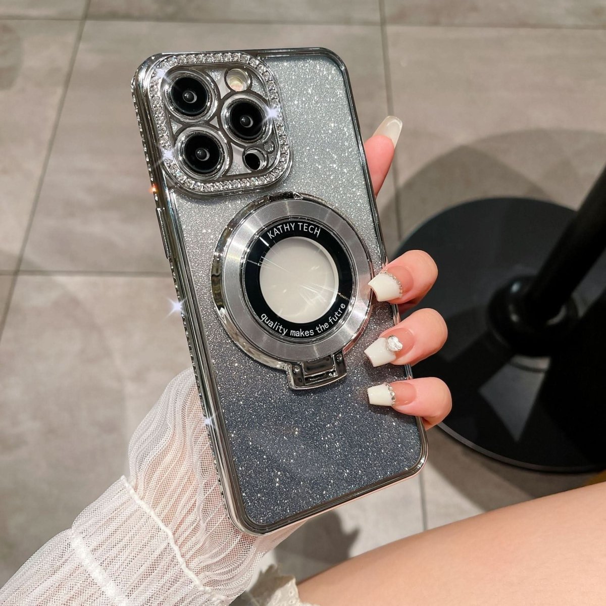DazzleMount Magnetic Phone Holder with 360° Rotation