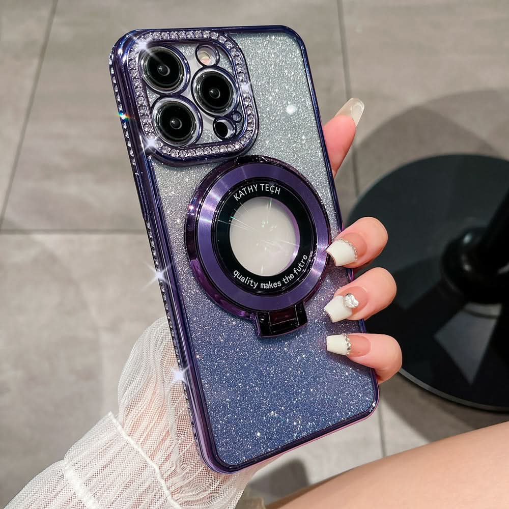 DazzleMount Magnetic Phone Holder with 360° Rotation