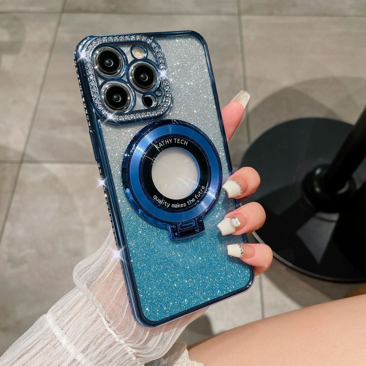 DazzleMount Magnetic Phone Holder with 360° Rotation