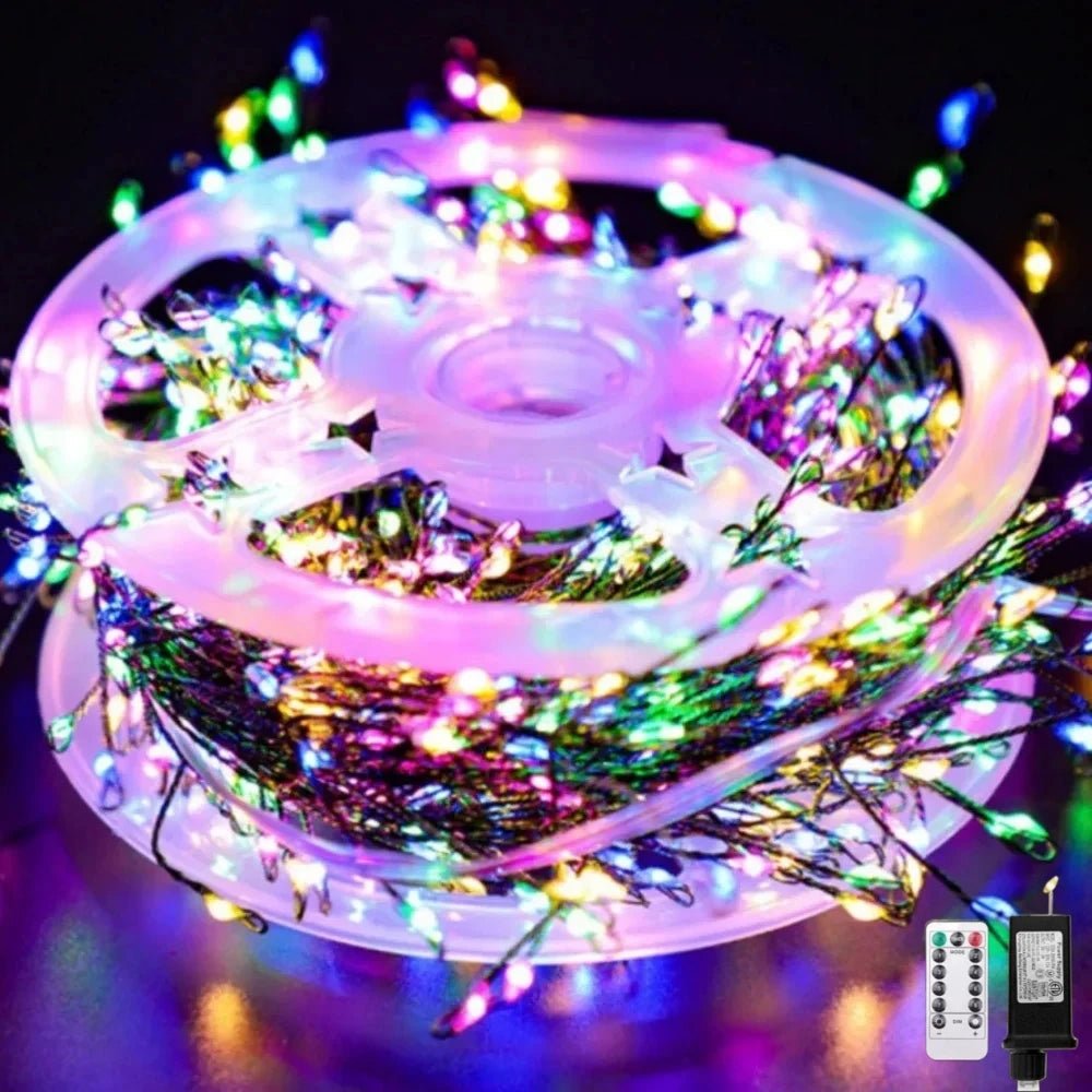 TwinkleBurst LED Celebration Lights for Enchanting Holiday Decor