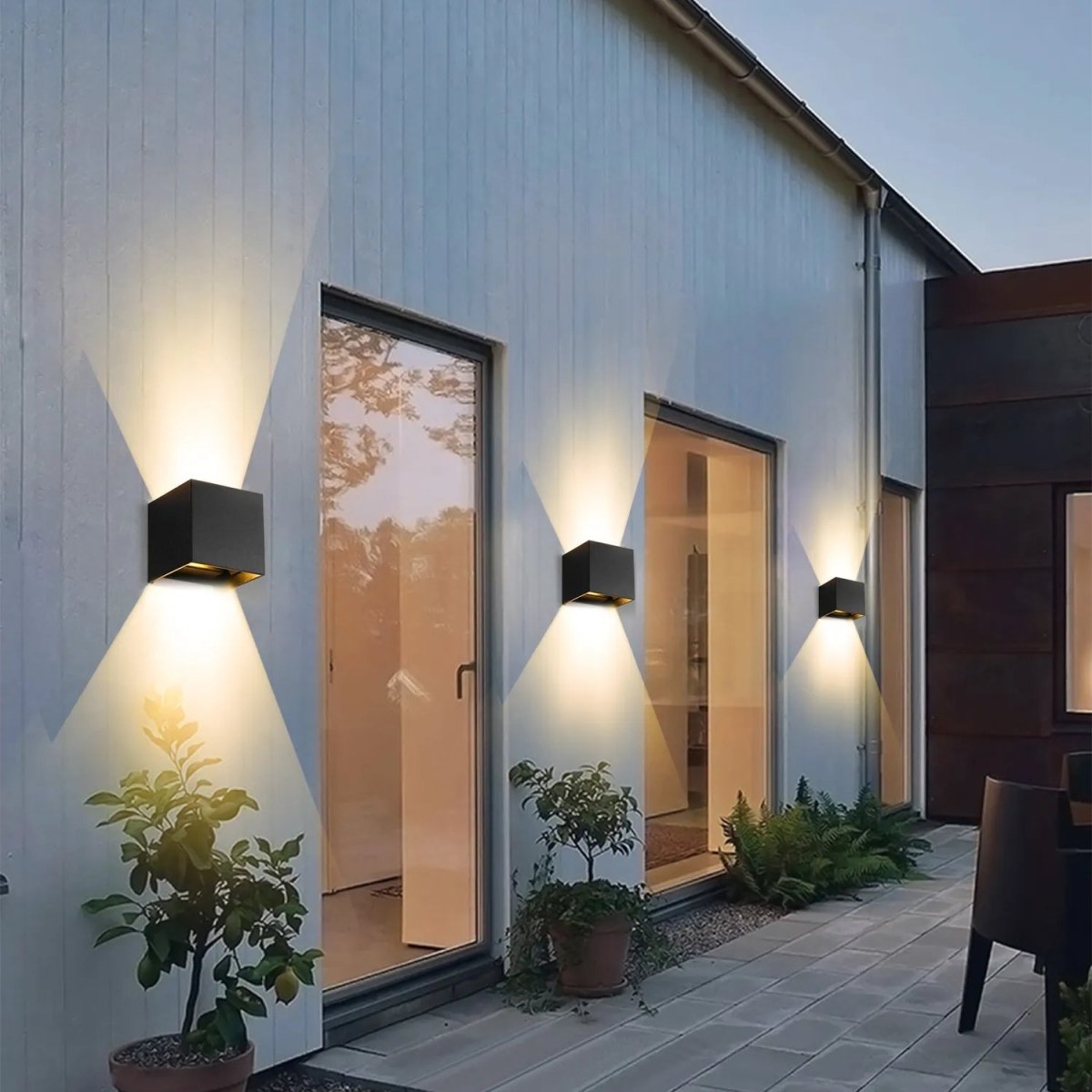 LuxeGlow Contemporary LED Wall Fixture for Home & Office