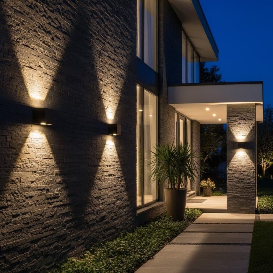 LuxeGlow Contemporary LED Wall Fixture for Home & Office