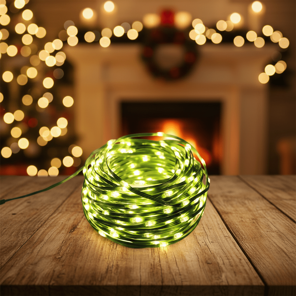 TwilightGleam Warm LED Fairy Lights for Outdoor Enchantment