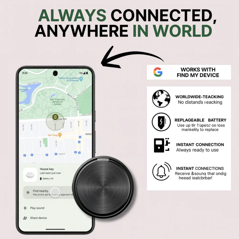Essential Tracker: Bluetooth Locator for Your Everyday Items