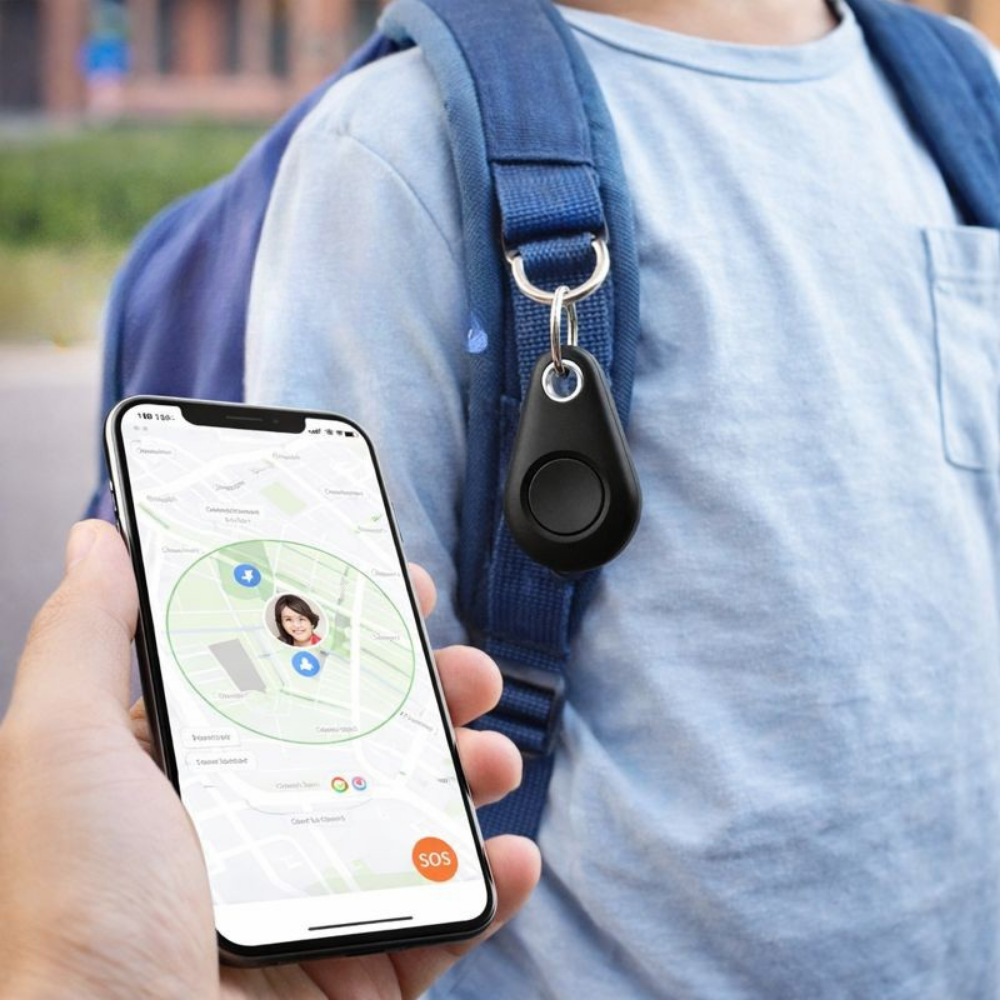 Child Safety Tracker with Bluetooth Connectivity and Emergency Alerts