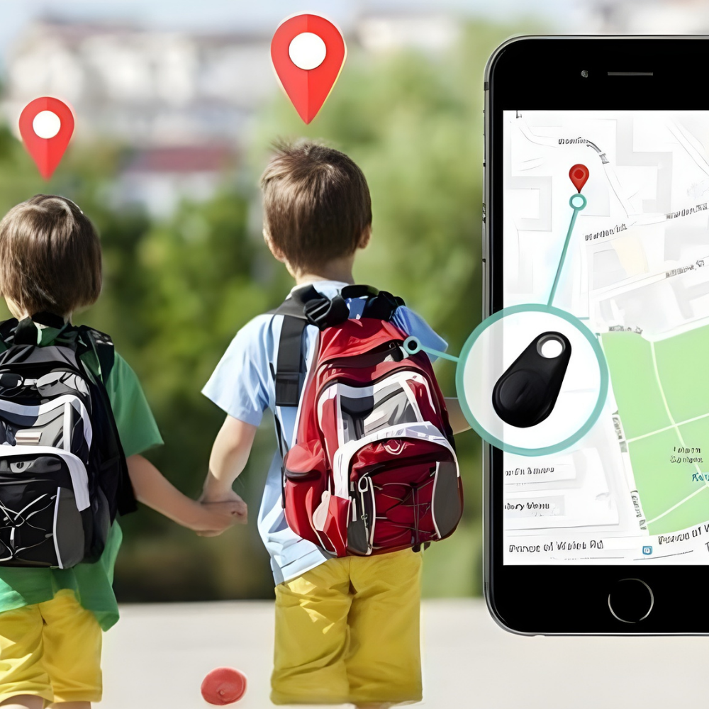 Child Safety Tracker with Bluetooth Connectivity and Emergency Alerts