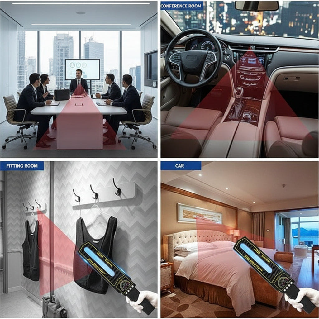 Compact Privacy Protector for Hidden Surveillance Devices