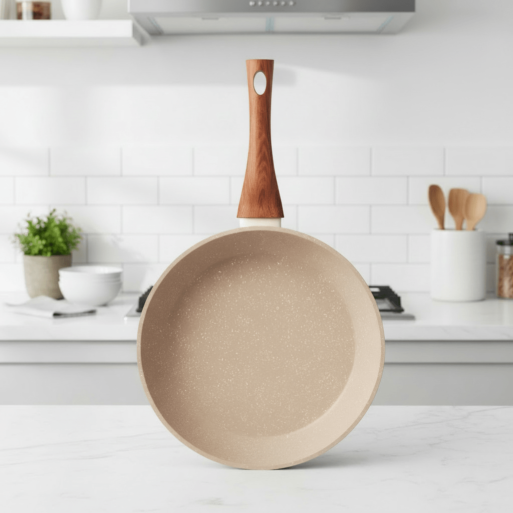 GranitePro Nonstick Aluminum Skillet for Effortless Cooking