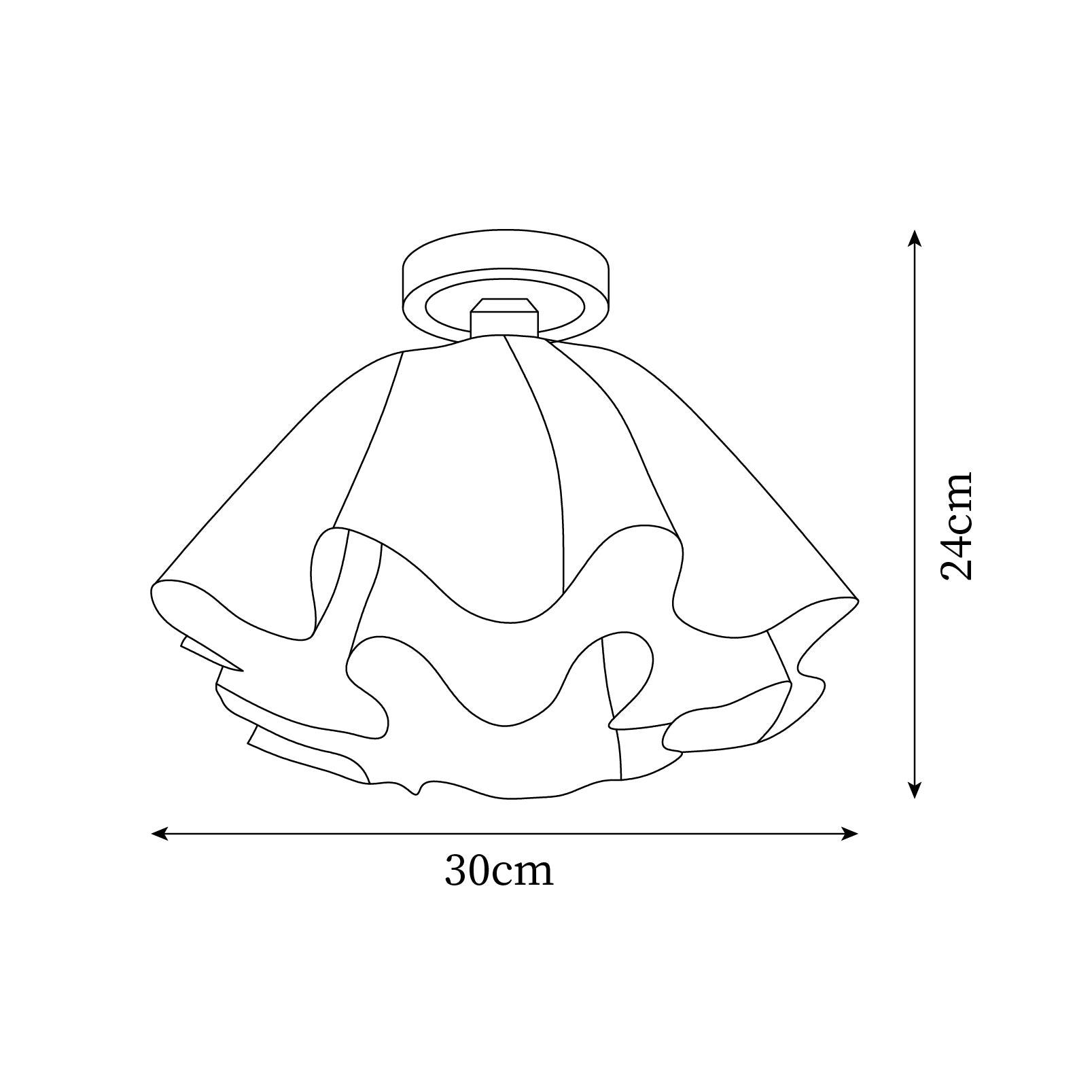 EleganceBeam Modern Ceiling Fixture with Copper Accent