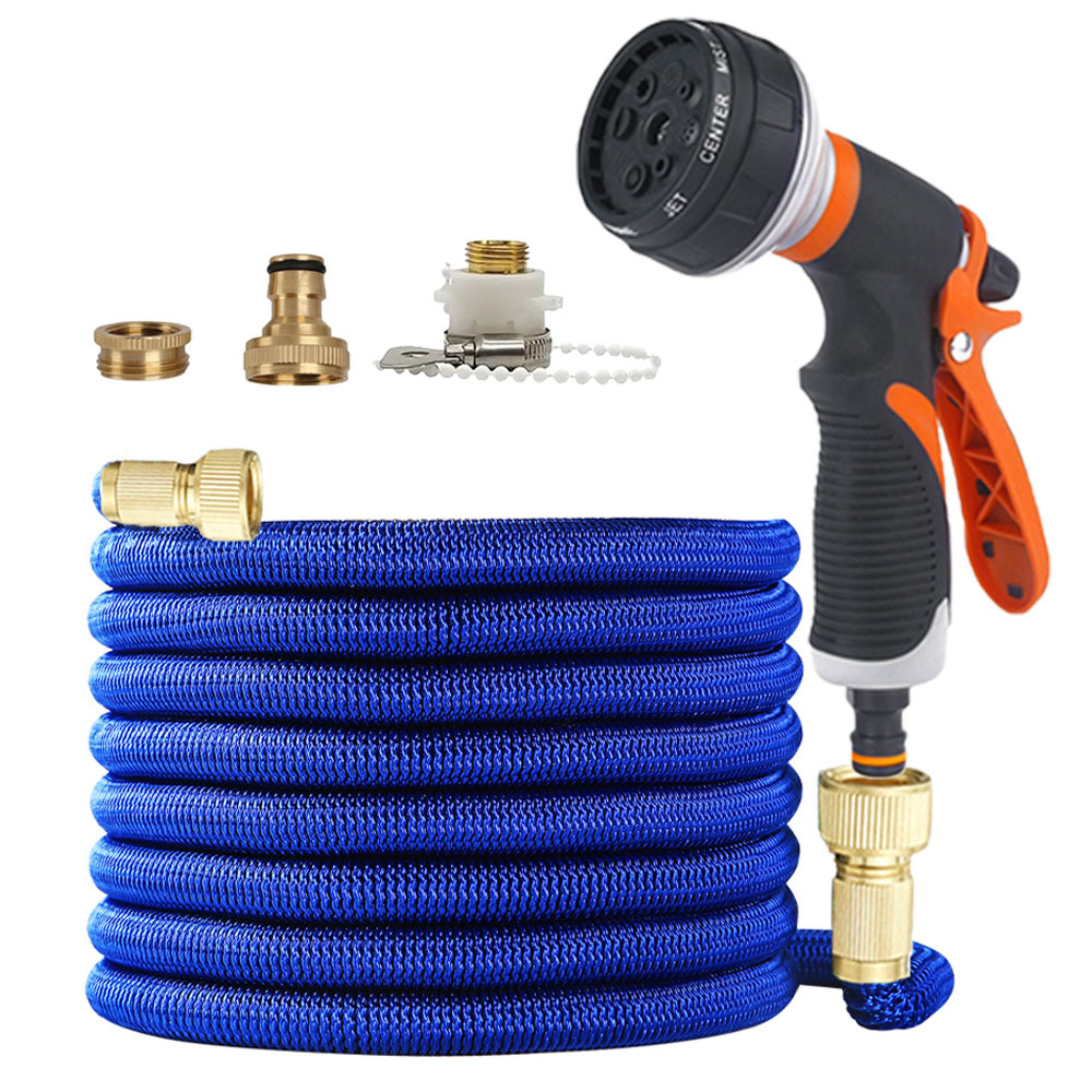 Durable Garden Hose with Space-Saving Flat Coil Design