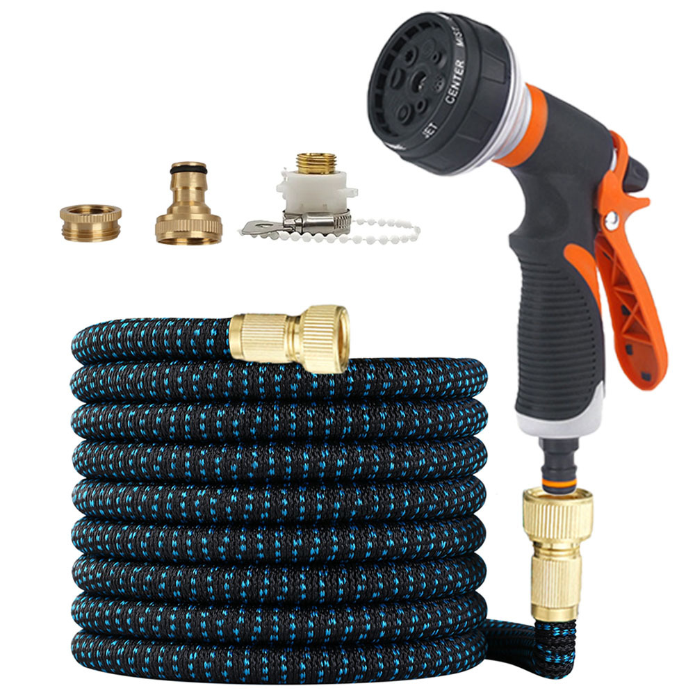 Durable Garden Hose with Space-Saving Flat Coil Design