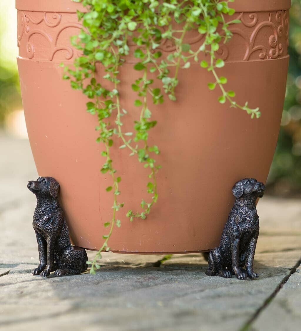 Decorative Planter Feet for Gardens | Frost-Resistant Design Enhances Drainage