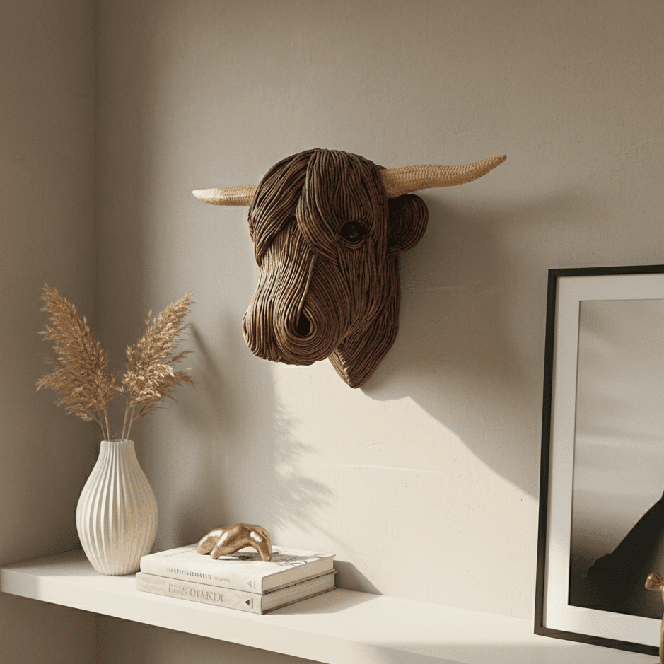Charming Country Cow Wall Art for Rustic Home Decor