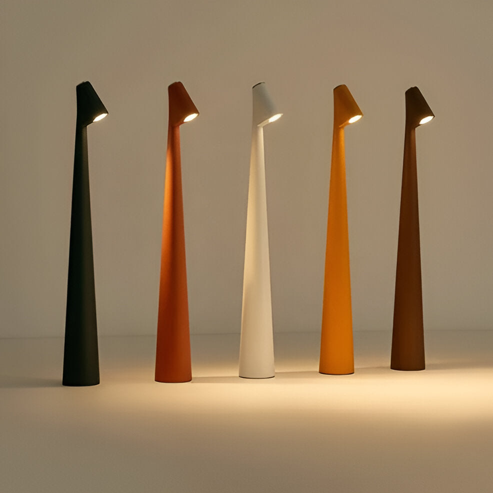 Cordless LED Table Lamp with Elegant Modern Style
