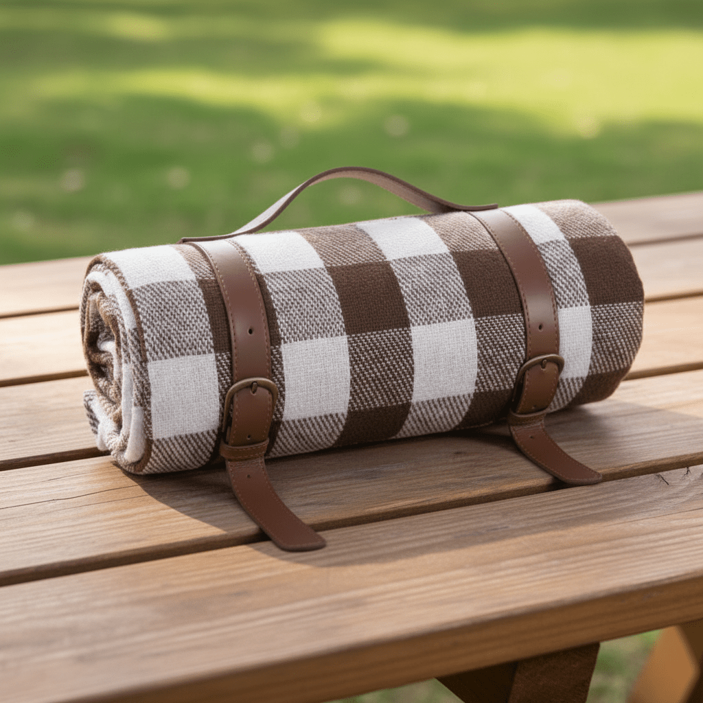 AdventureReady Outdoor Picnic Blanket with Water-Resistant Design