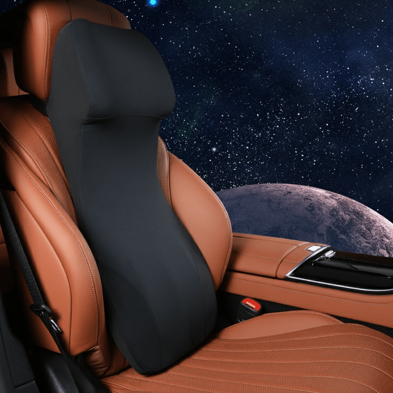 ComfyDrive Memory Foam Car Neck & Back Support System