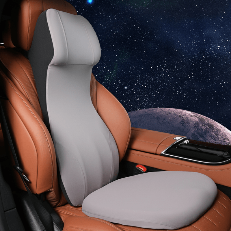 ComfyDrive Memory Foam Car Neck & Back Support System