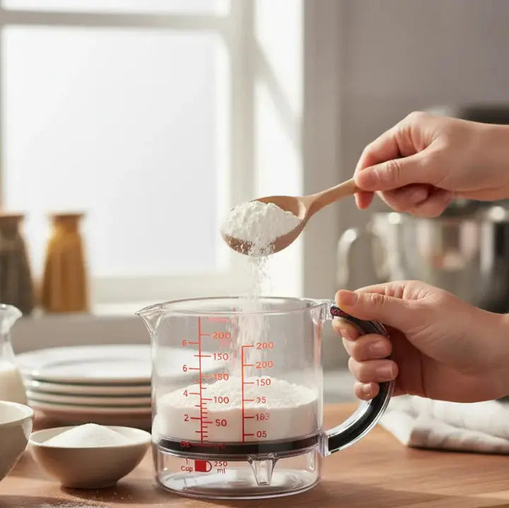 250 ml Transparent Measuring Cup with Measurement Markings