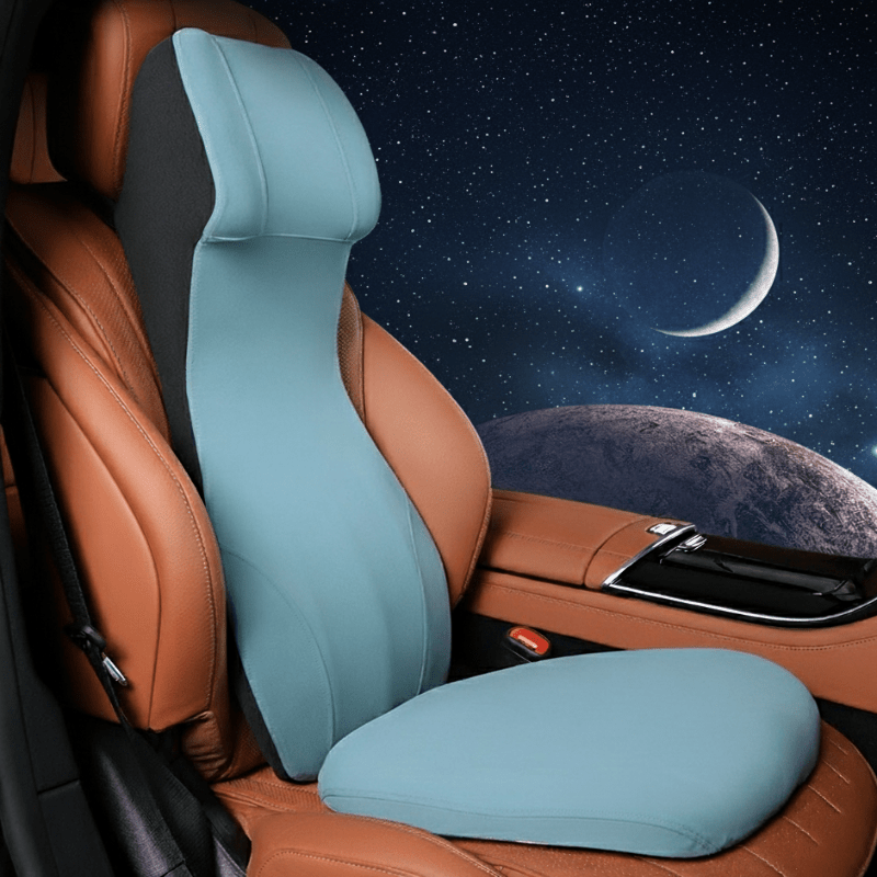 ComfyDrive Memory Foam Car Neck & Back Support System