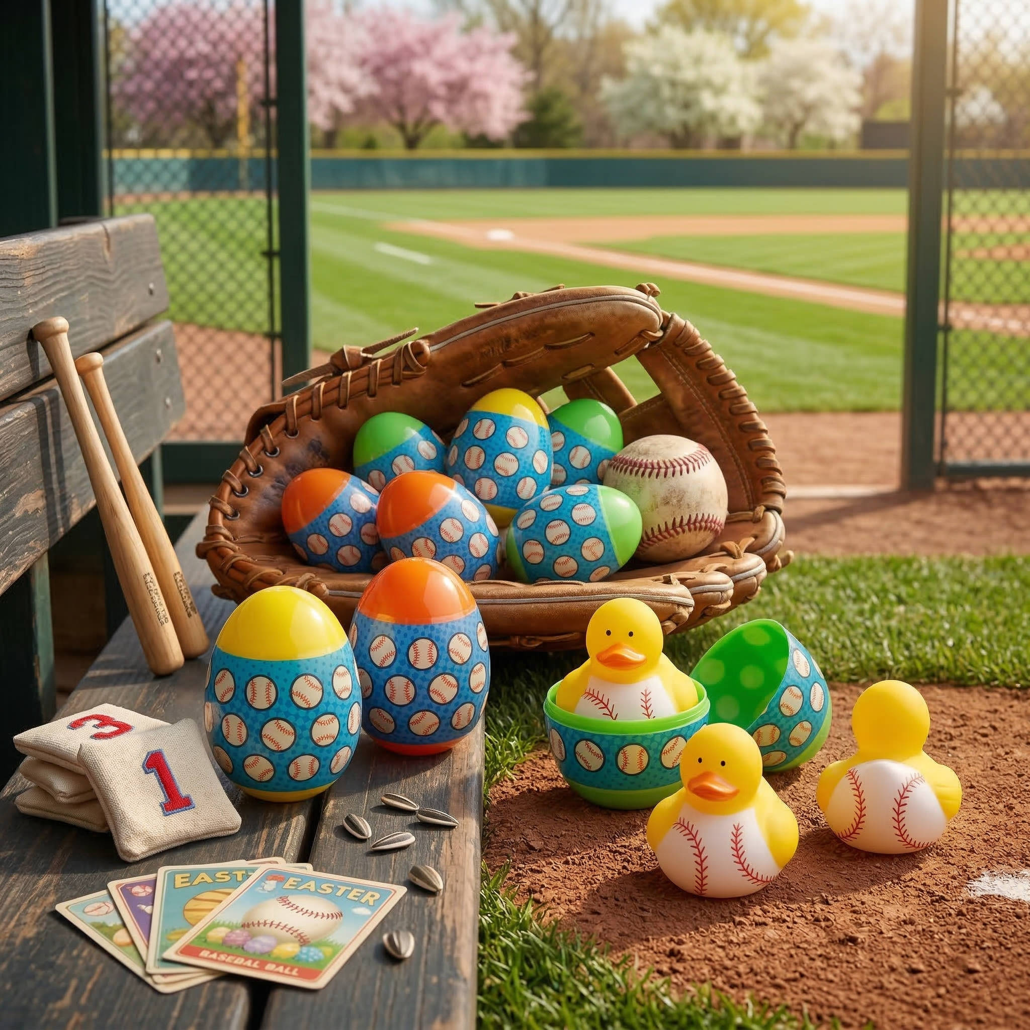 Sporty Duck Surprise Eggs for Fun-Filled Celebrations, Pack of 12