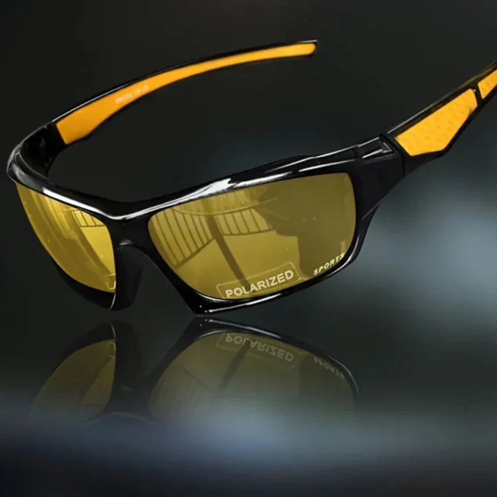 Round Polarized Sunglasses with Metal Frame for Unisex