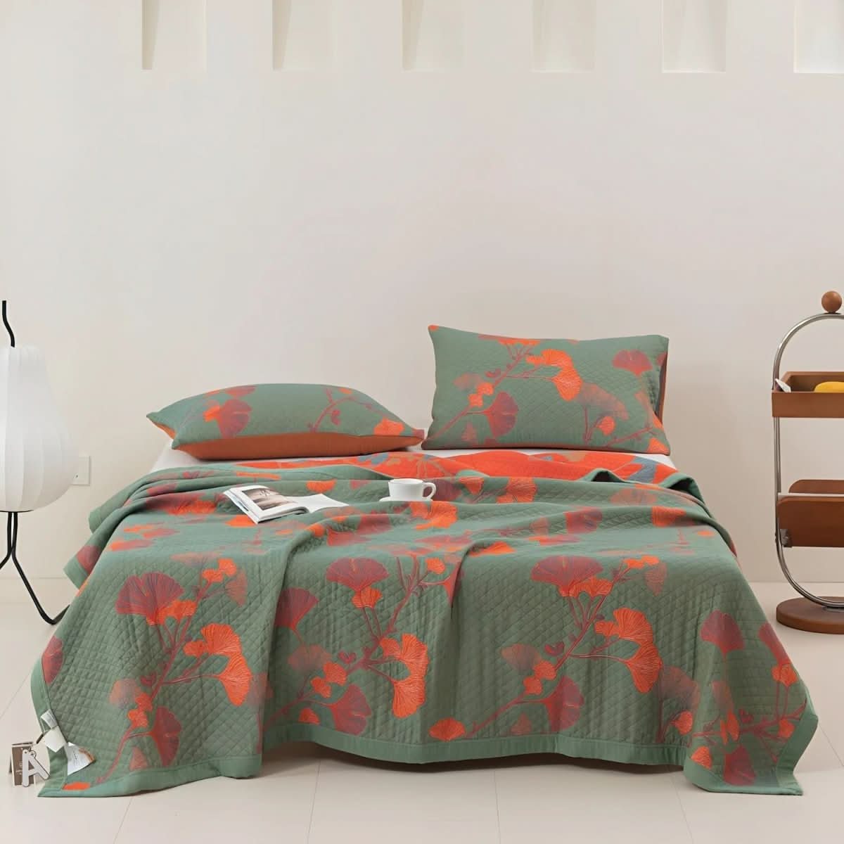 Botanical Bliss Cotton Bedding Set for Year-Round Comfort