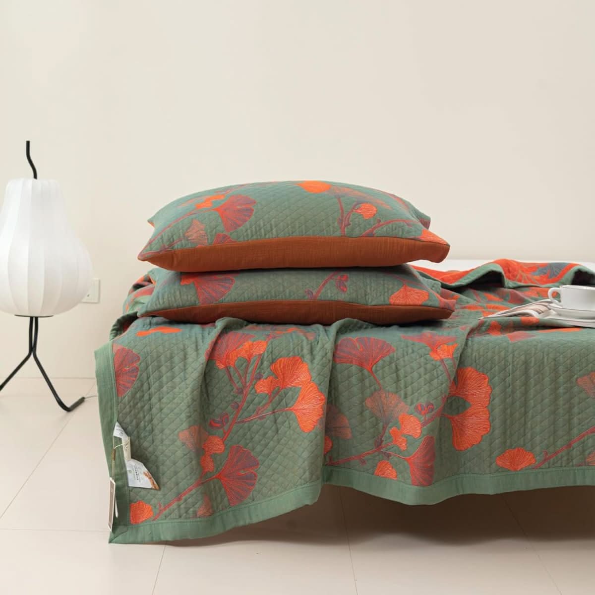 Botanical Bliss Cotton Bedding Set for Year-Round Comfort