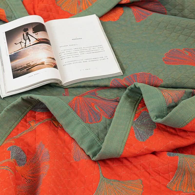 Botanical Bliss Cotton Bedding Set for Year-Round Comfort