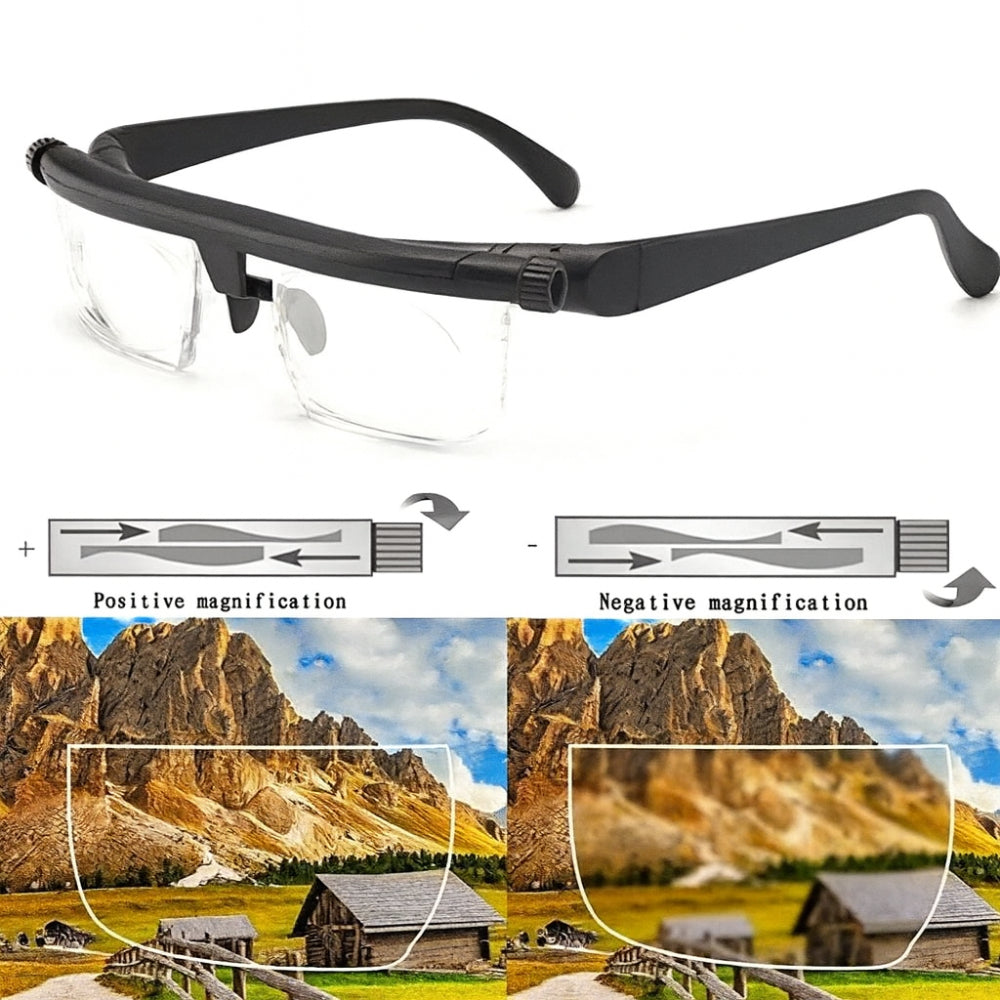 Versatile Focus Glasses for Effortless Vision Anywhere