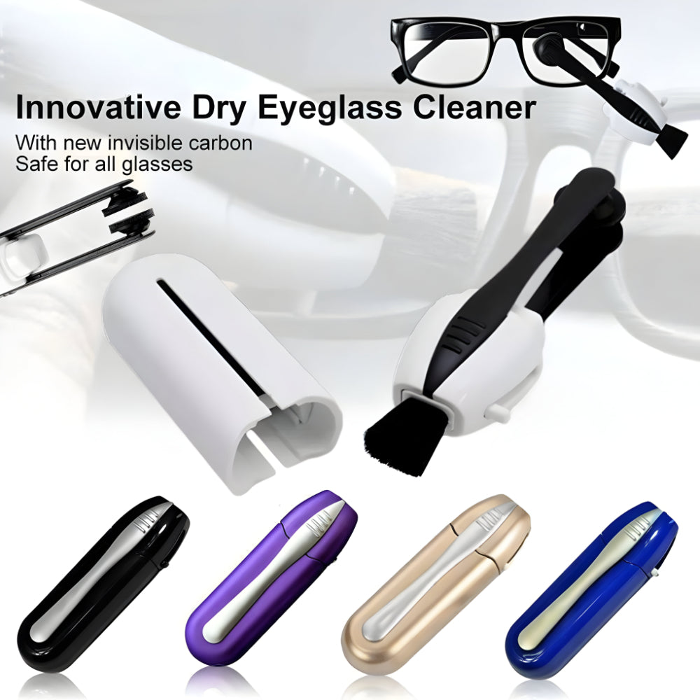 Travel-Ready Eyewear Cleaner with Carbon Technology