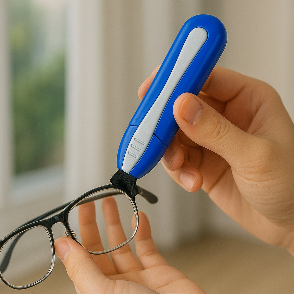 Travel-Ready Eyewear Cleaner with Carbon Technology