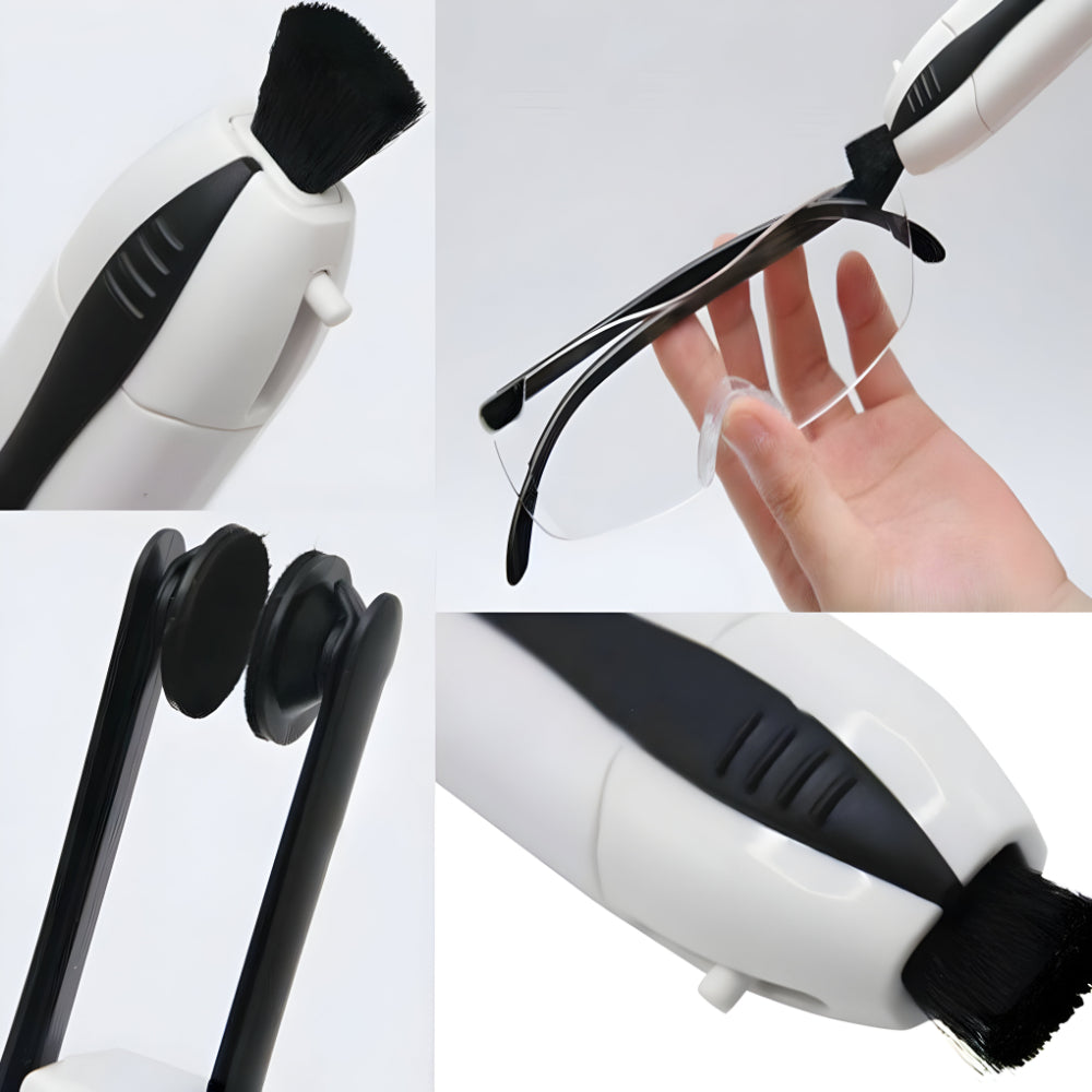 Travel-Ready Eyewear Cleaner with Carbon Technology