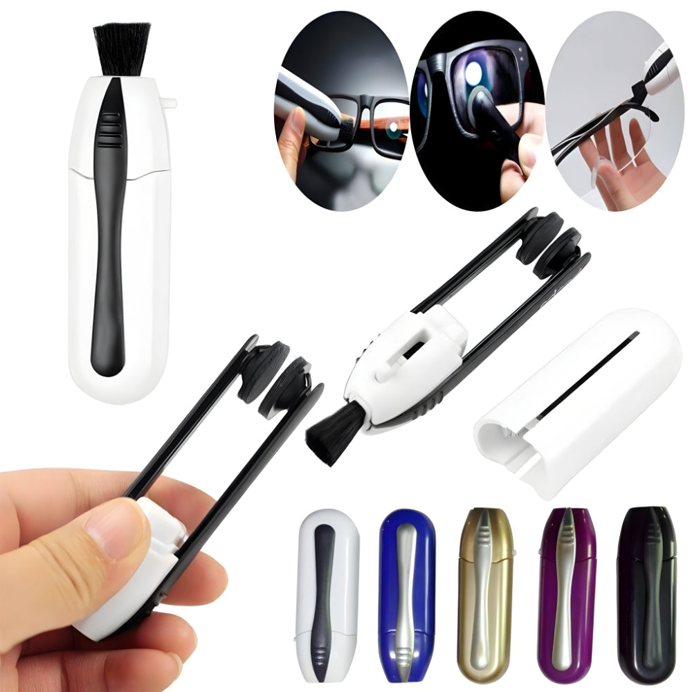 Travel-Ready Eyewear Cleaner with Carbon Technology