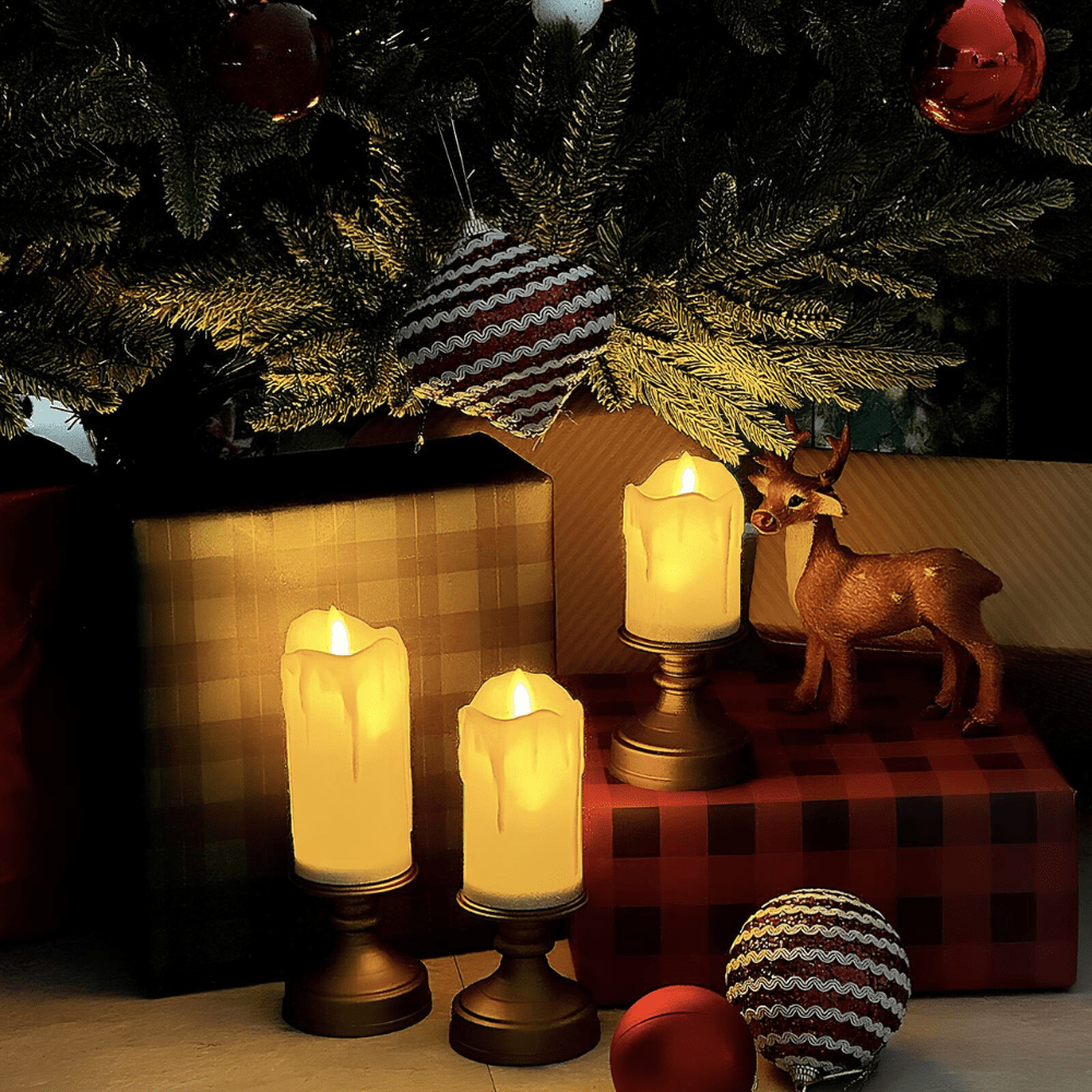 FlickerGlow LED Candles: Safe, Realistic Ambiance for Any Space