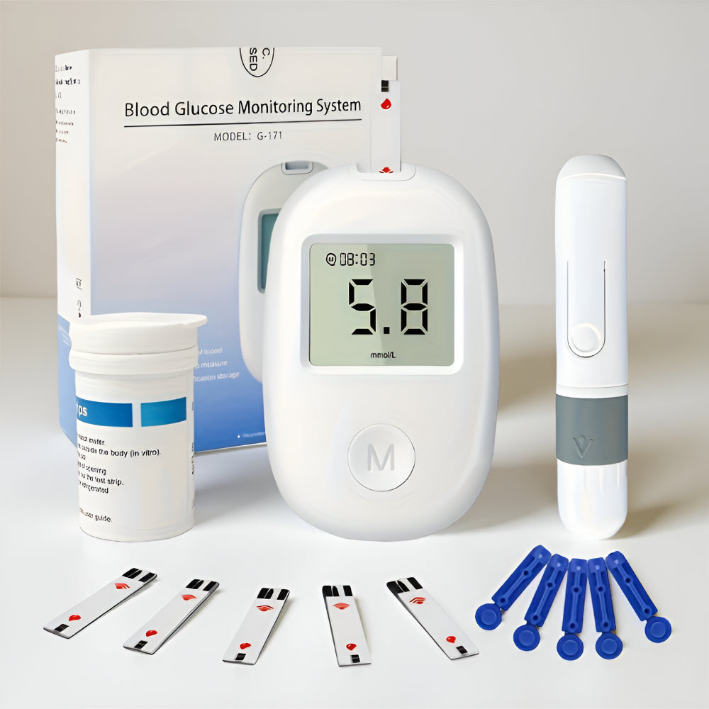 Smart Blood Sugar Tracker with Digital Display