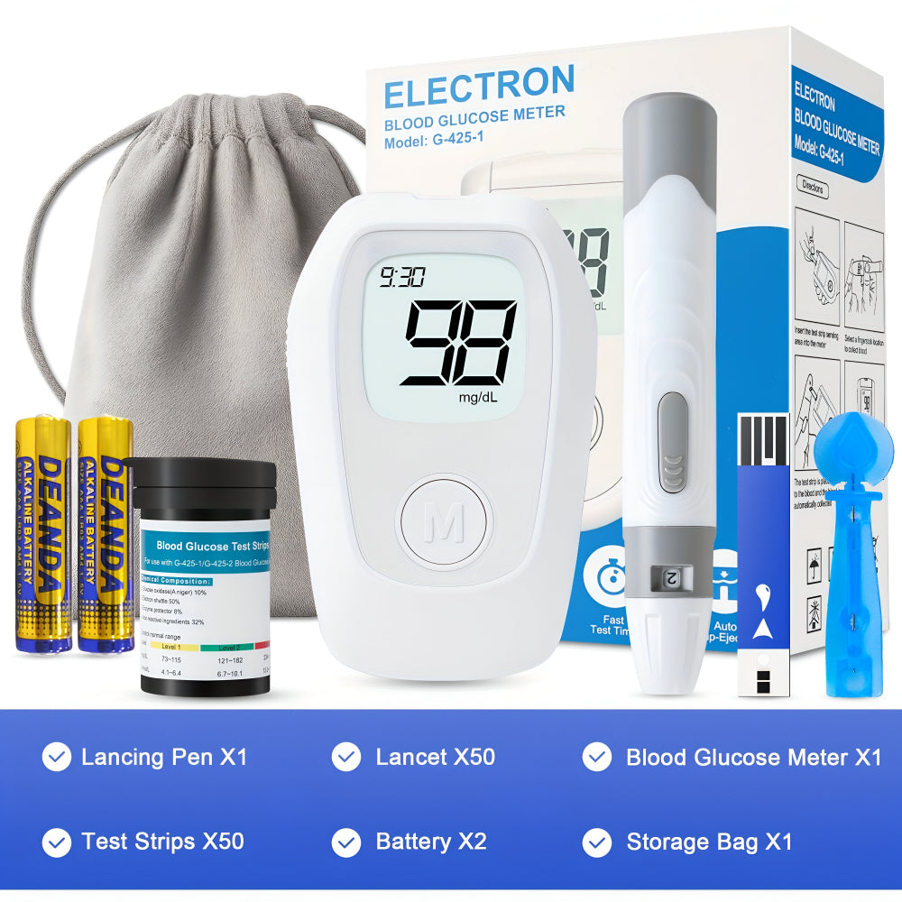 Smart Blood Sugar Tracker with Digital Display