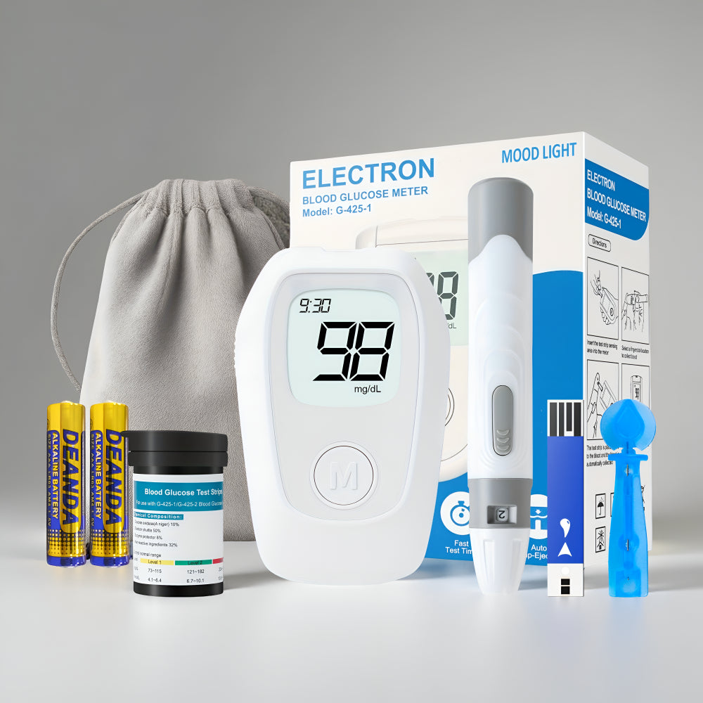 Smart Blood Sugar Tracker with Digital Display