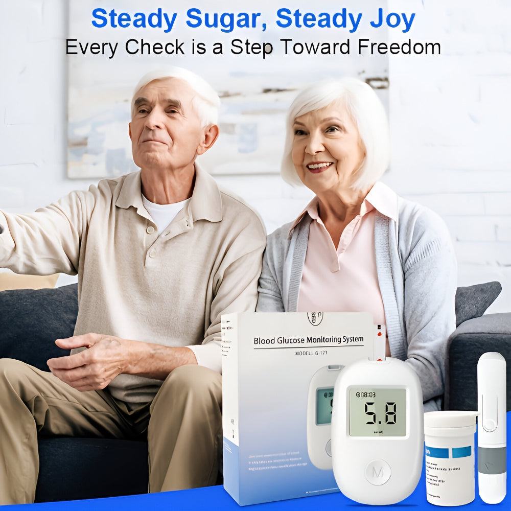 Smart Blood Sugar Tracker with Digital Display